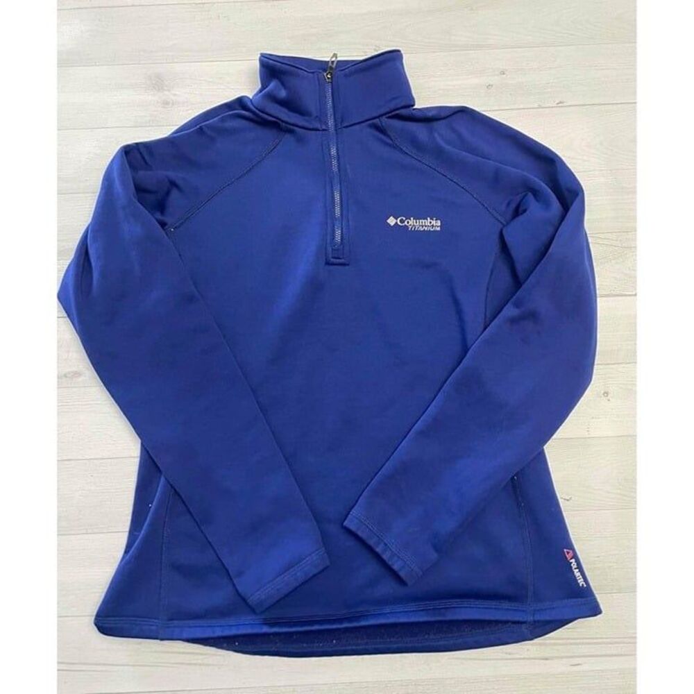 Womens Columbia Titanium‎ Pullover Medium